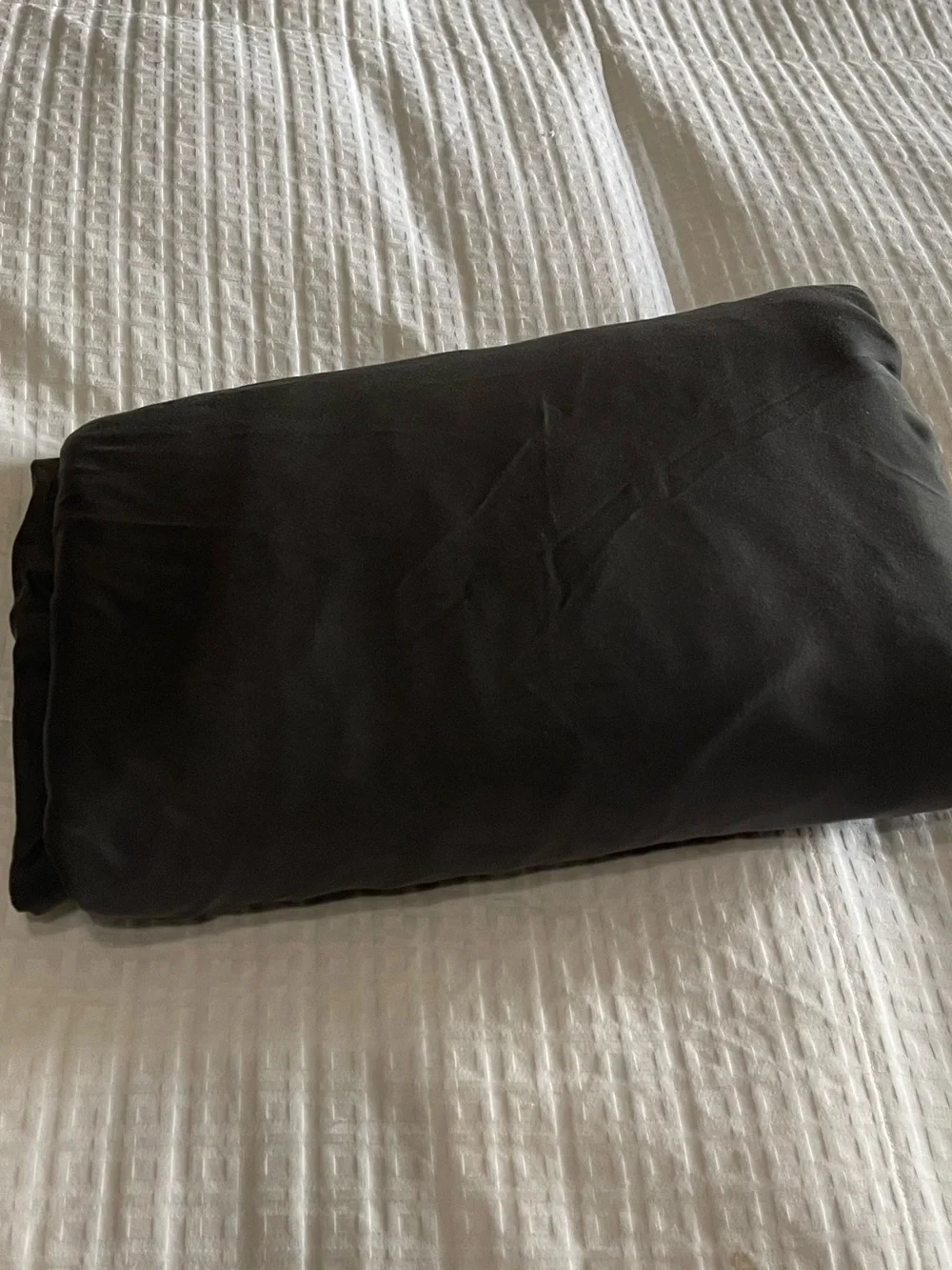NWOT Quince Organic Bamboo 1 Piece Duvet Cover, Full/Queen (Charcoal)